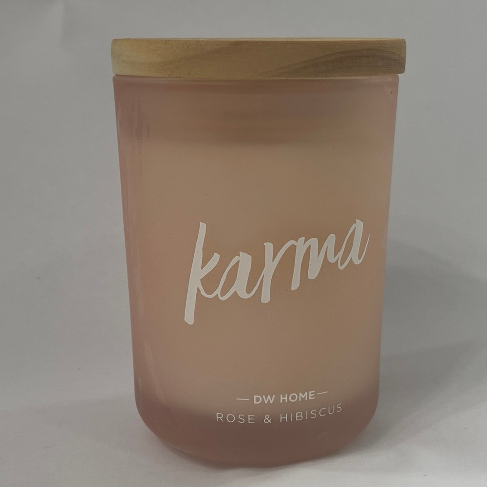 DW Home Healing Scented Candle Rose & Hibiscus Karma 7.5 oz